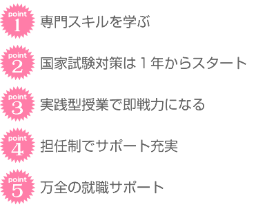 アイデック5つの特色